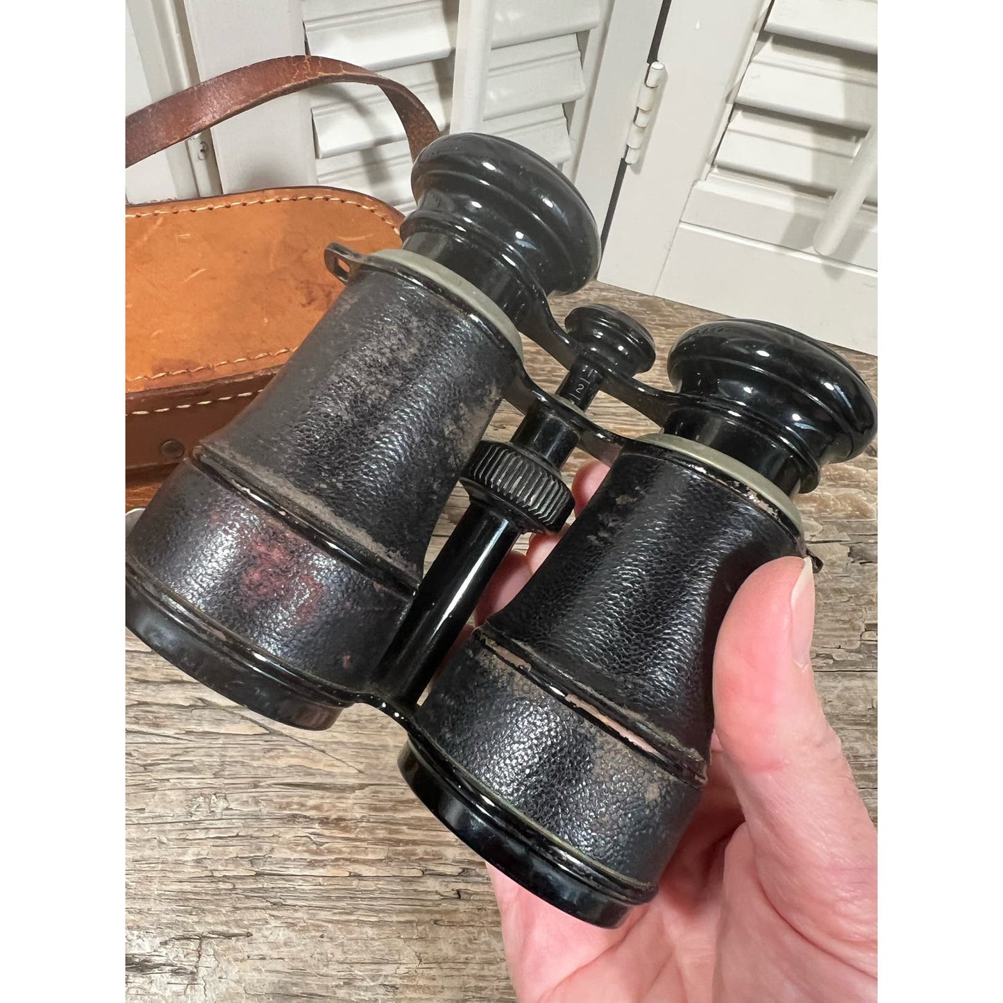 Antique Champoux Paris Binoculars