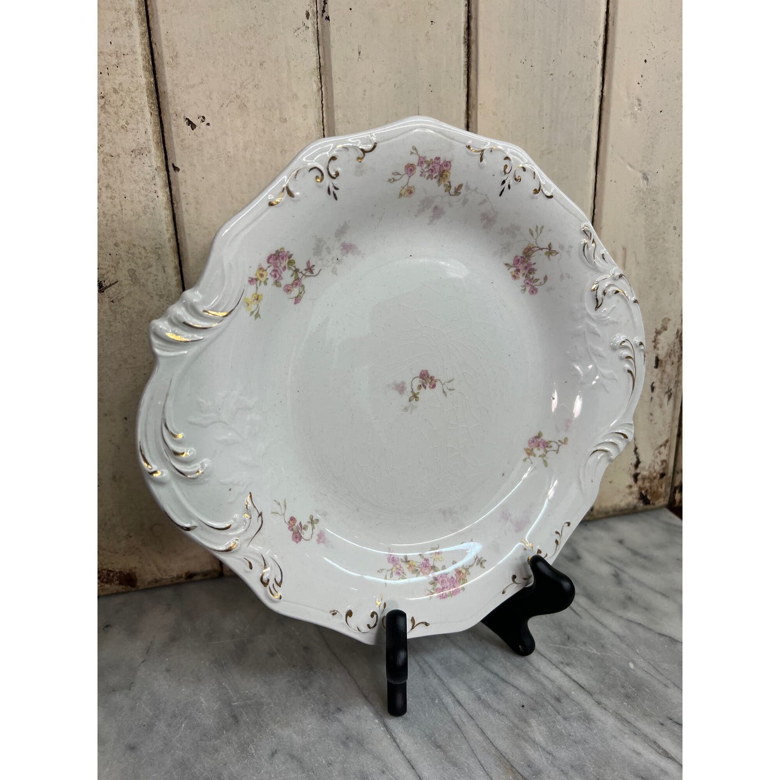 Antique semi-porcelain plate- W.H. Grindley & Co. England
