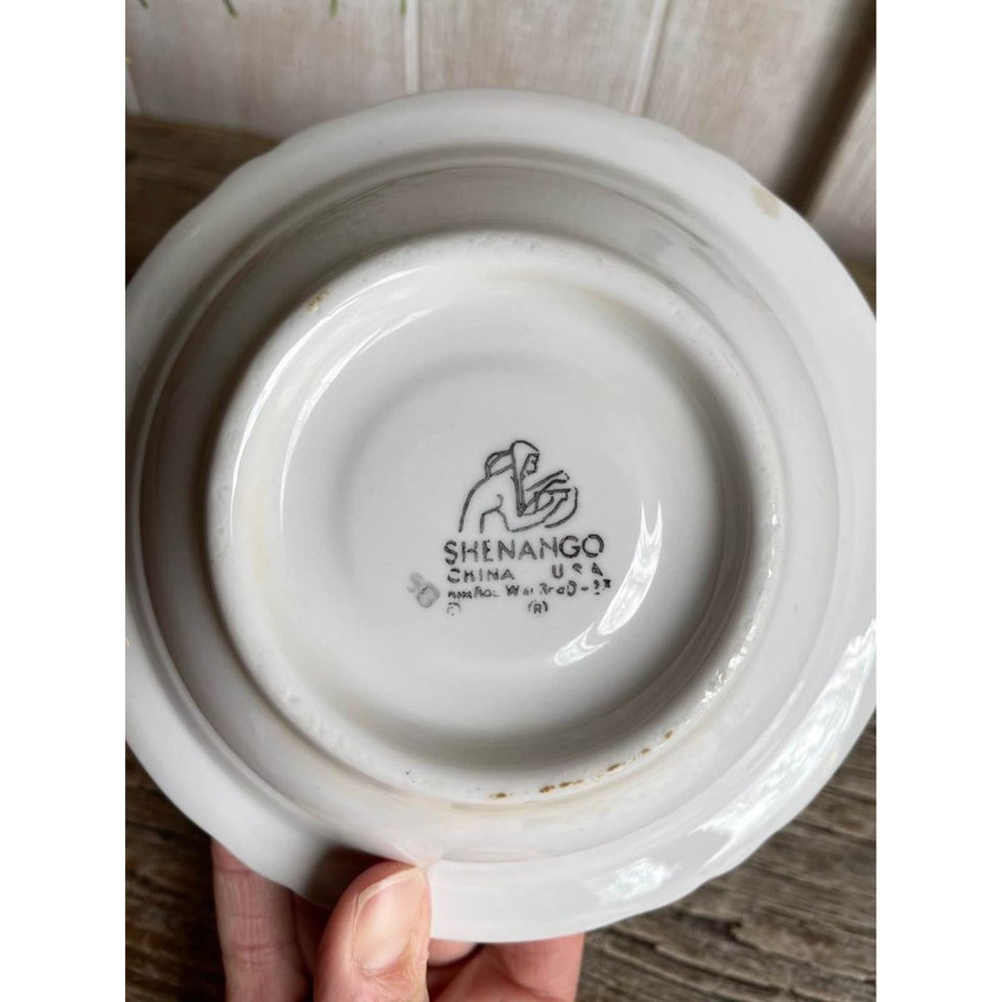 Vintage Shenango China restaurant ware bowl.