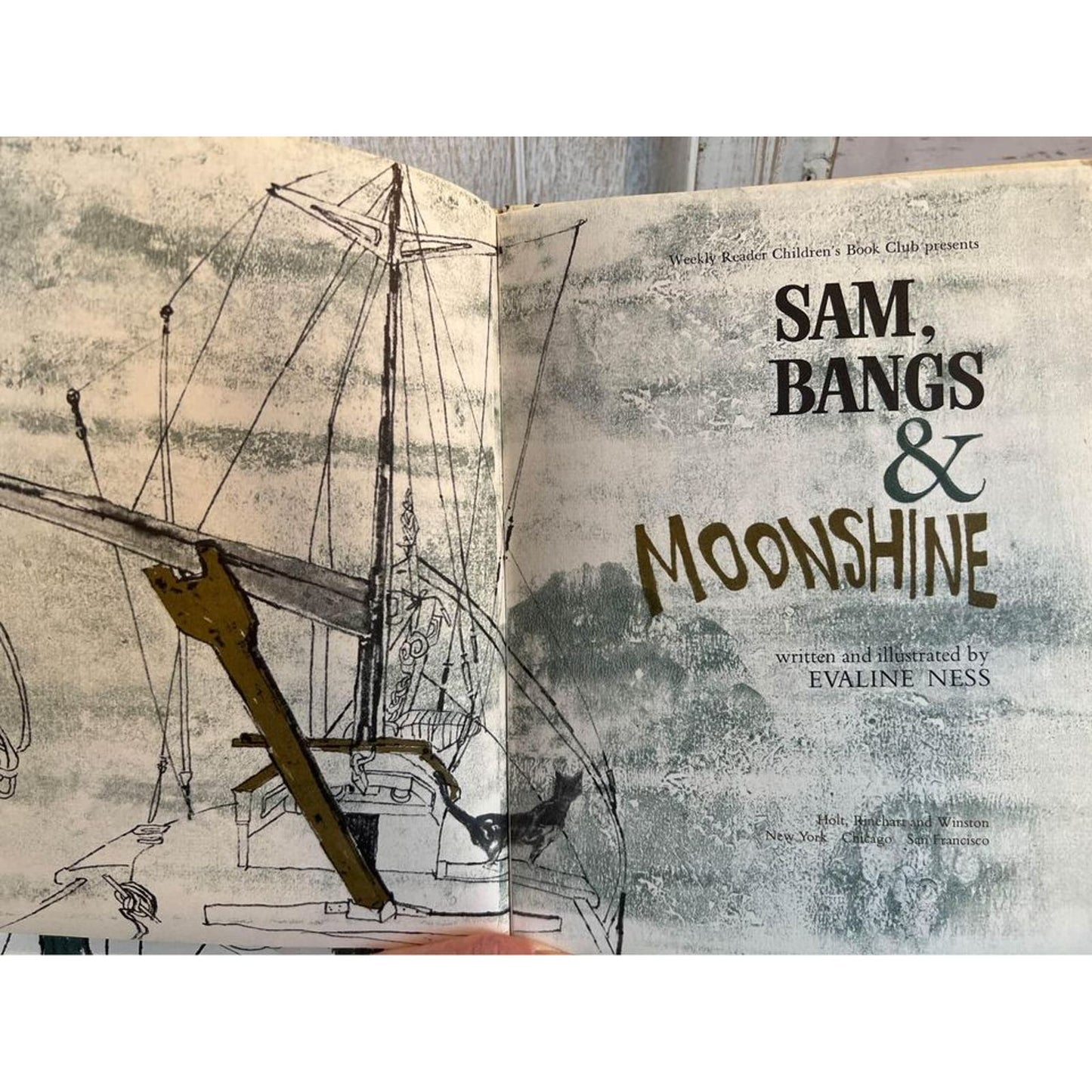 Vintage Sam, Bangs & Moonshine Childrens Book 1966