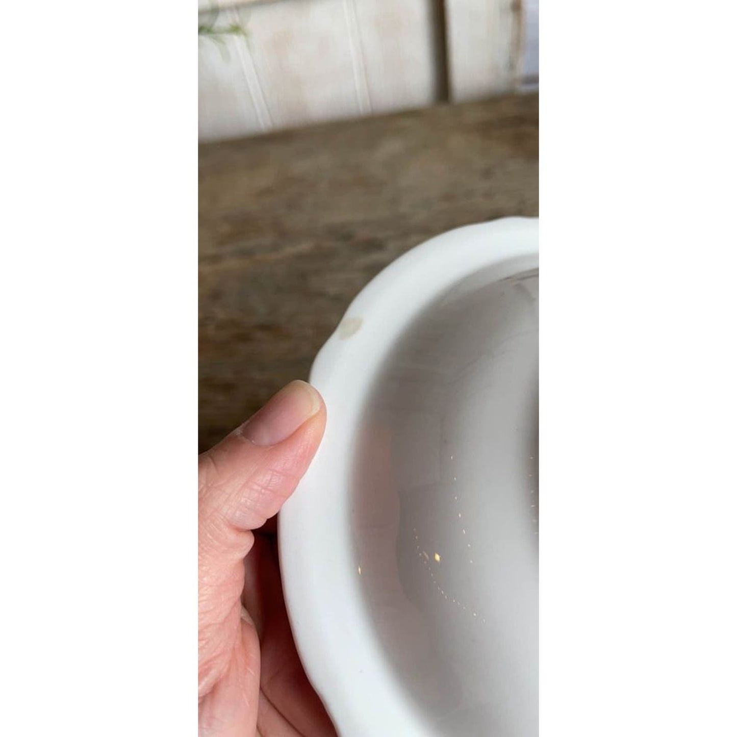 Vintage Shenango China restaurant ware bowl.