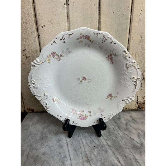 Antique semi-porcelain plate- W.H. Grindley & Co. England