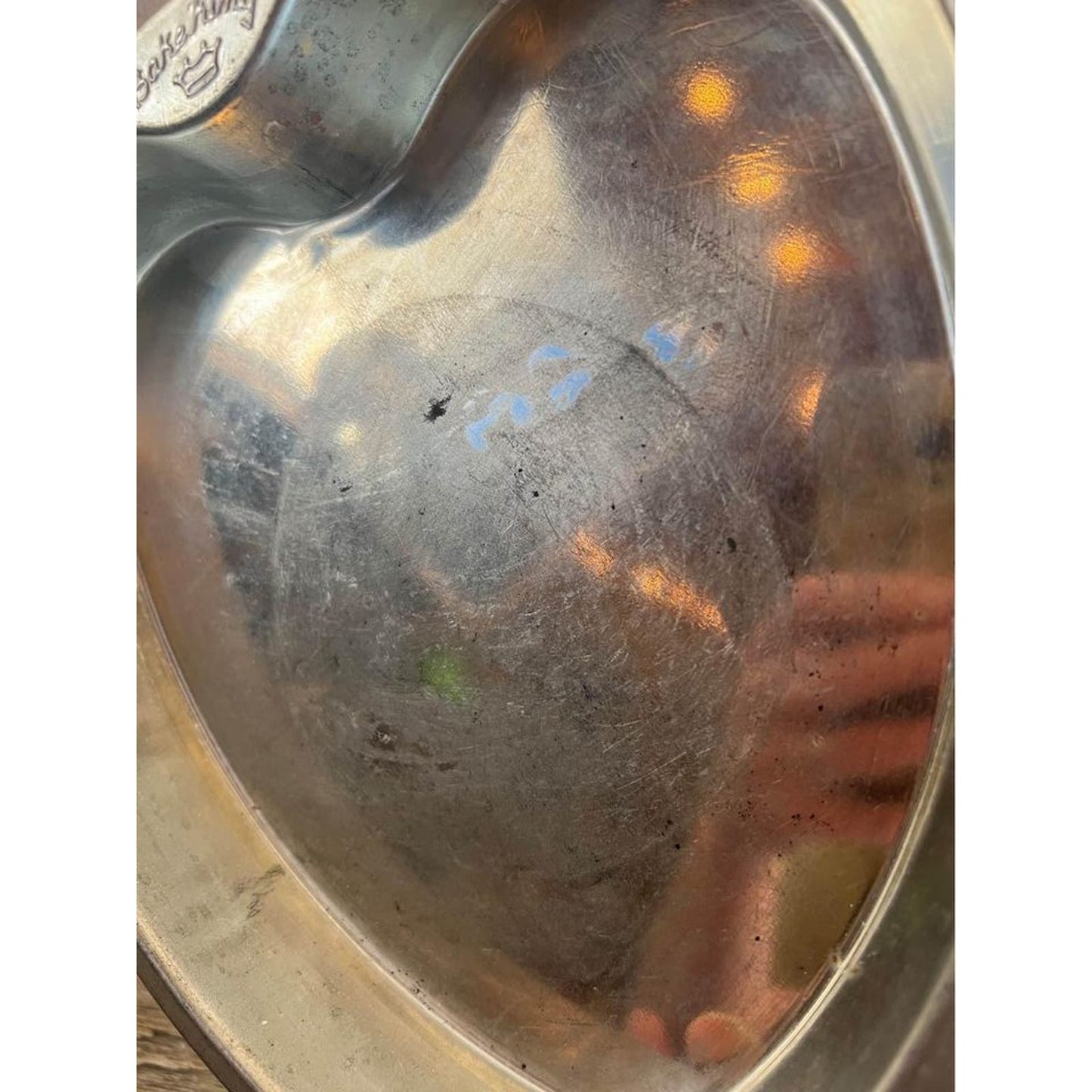 Vintage Bake King Heart Cake Pan